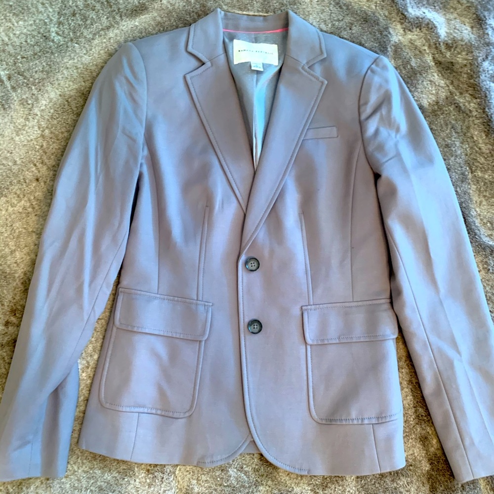 Light gray blazer